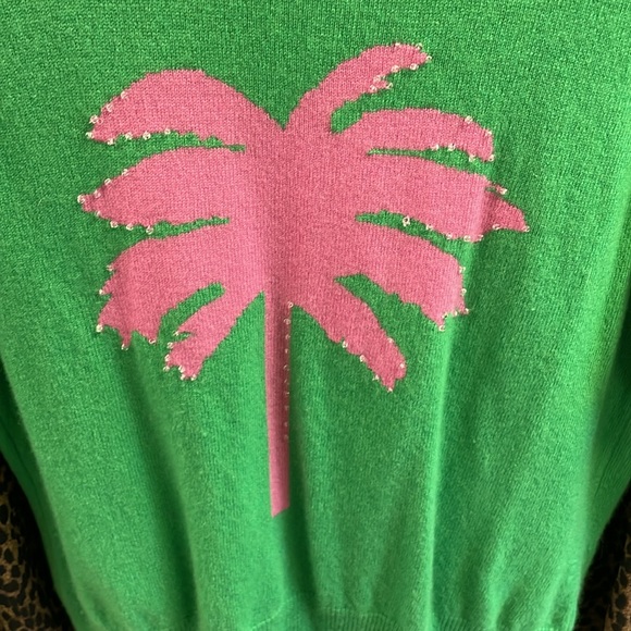 🔥GUC Vintage L Lilly Pulitizer Cashmere Sweater - Picture 2 of 8